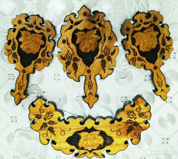 Сувенирные декоративные доски разделочные - набор