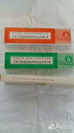 Лента-бумага диаграмная складывающаяся