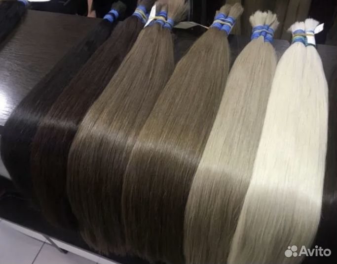 Волосы для наращивания славянка
