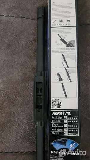 Щетки стеклоочистителя bosch aerotwin