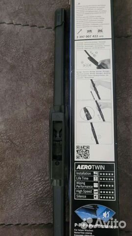 Щетки стеклоочистителя bosch aerotwin