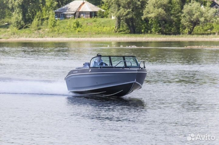 Волжанка 53 Fish + Yamaha F115