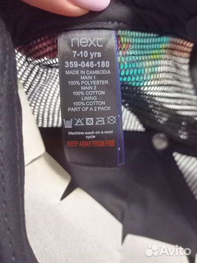 Новая кепка Next, 7-10 лет