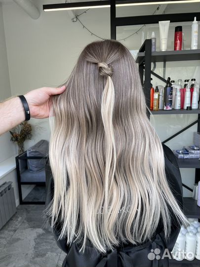 Модель на сложное окрашивание AirTouch