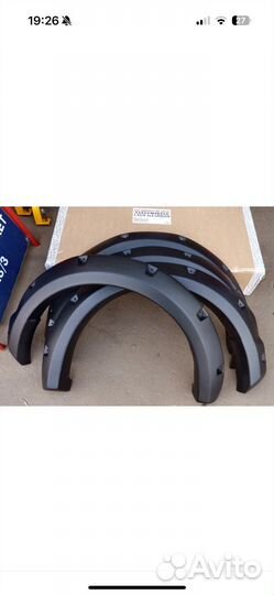 Расширители колесных арок niva