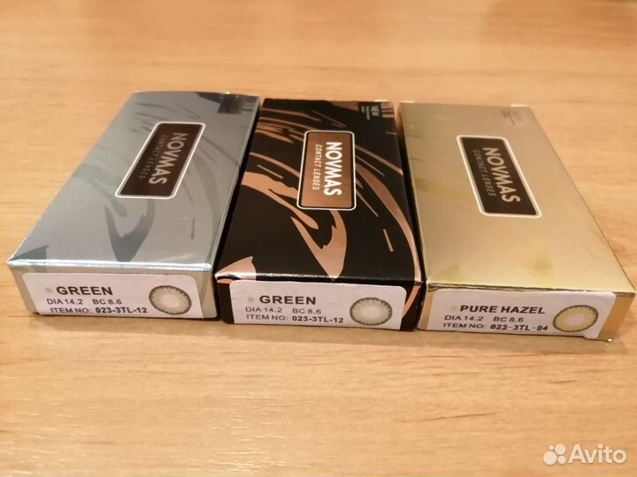 Линзы контактные цветные