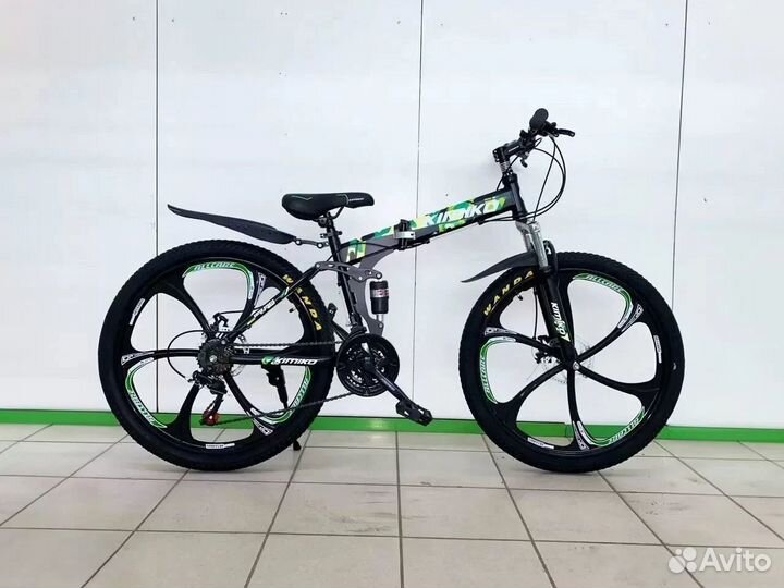 Велосипед на литых дисках