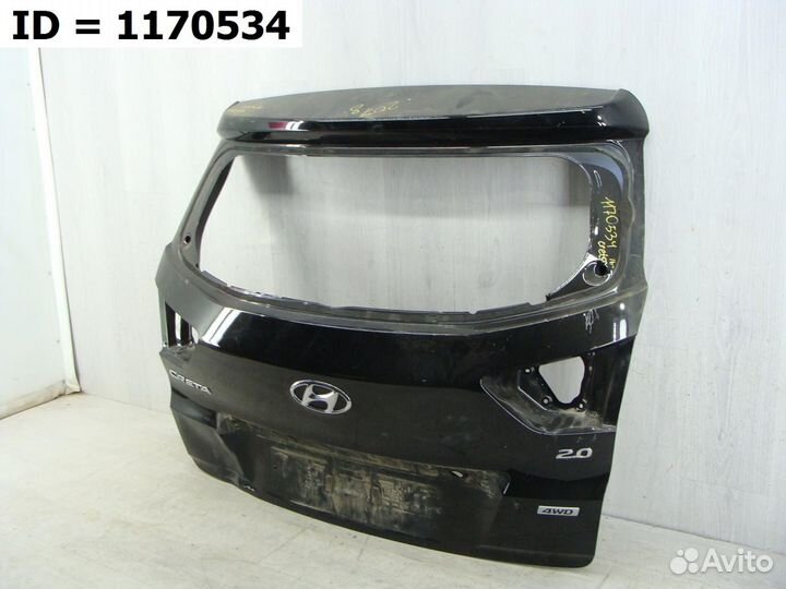Дверь багажника Hyundai Creta