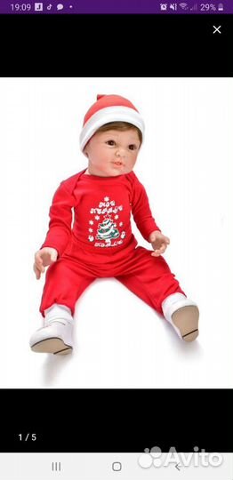 Новогодний костюм 74 см