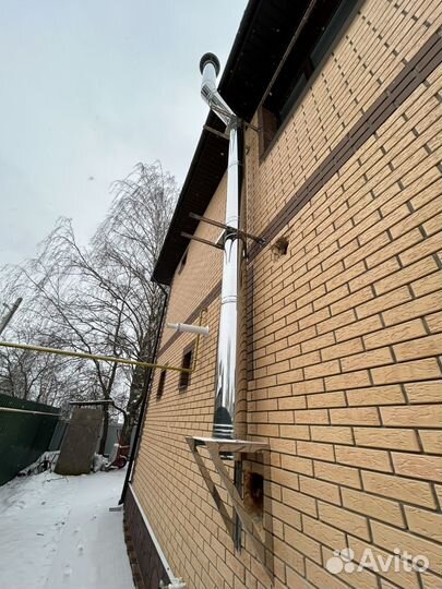 Труба оцинкованная для котёла