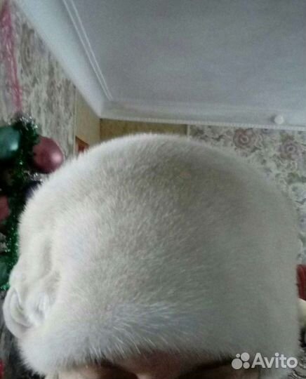 Шапка новая норка,колодка мягкая