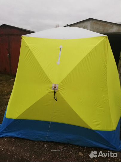 Зимняя палатка cube трехслойная бу