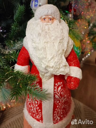 Ватные Дед Мороз и Снегурочка