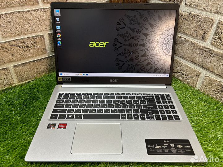 12 ядер Новый Acer Ryzen 5 5500U/Ram 8GB/SSD512