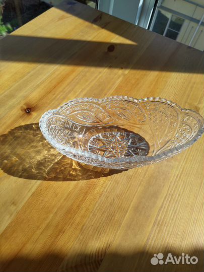 Хрустальная посуда бу