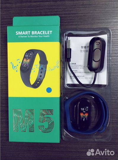 Фитнес браслет М5