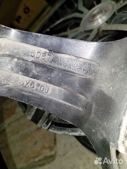 Литые диски r15 Opel Astra Шевроле cruz