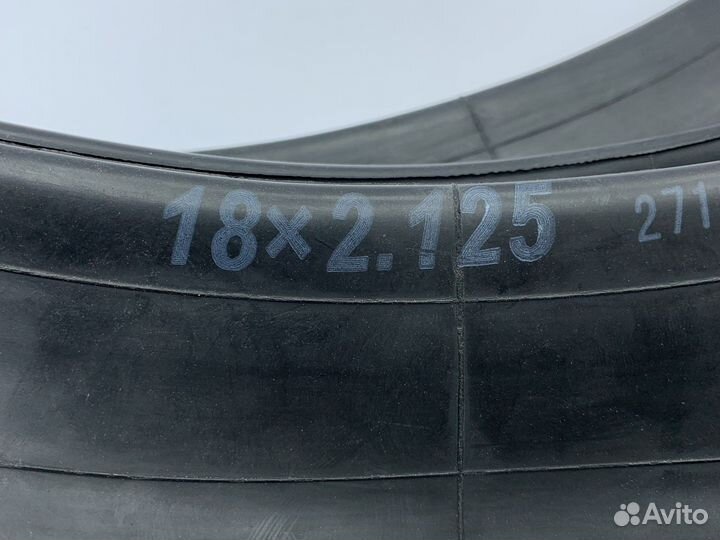 Камера 18х2.125 кривой ниппель (арт 0648)