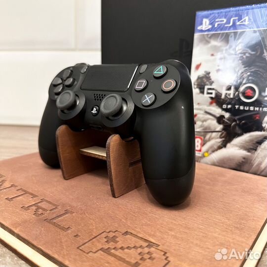Sony PS4 Slim +Призрак Цусимы +2 Джойстика
