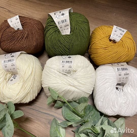 Пряжа yarnart jeans