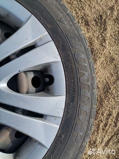 R16 Dunlop SP Sport 01 205/55, PCD 5x114.3 DIA 60