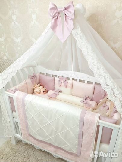 Бортики в кроватку