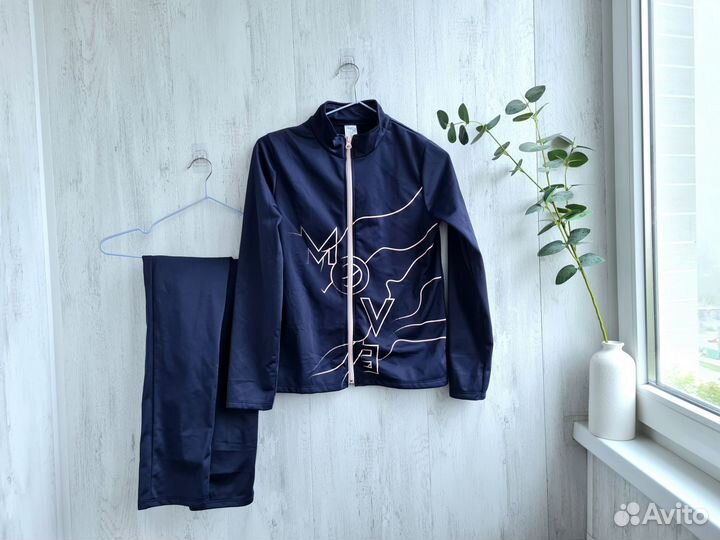 Спортивный костюм на девочку 140 146 Decathlon