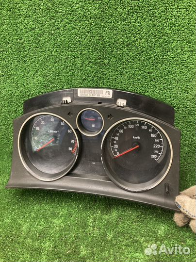 Панель приборов Opel astra h 13267542
