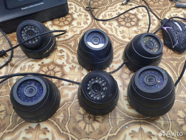 Камеры видеонаблюдения купольная б/у