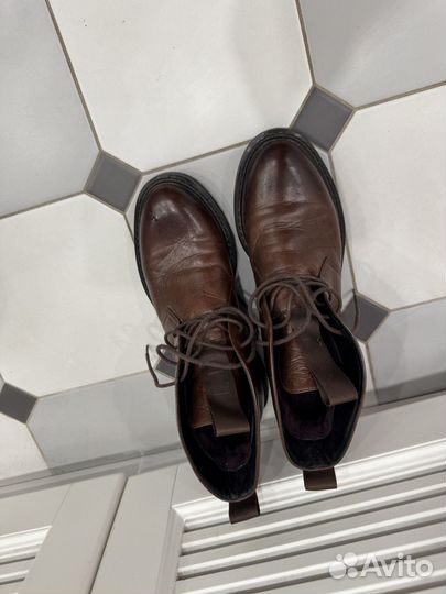 Ботинки демисезонные женские бежевые 37 размер