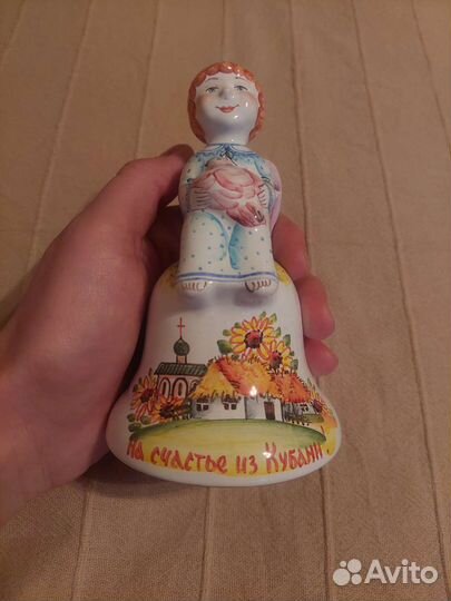 Колокольчик керамический из Кубани