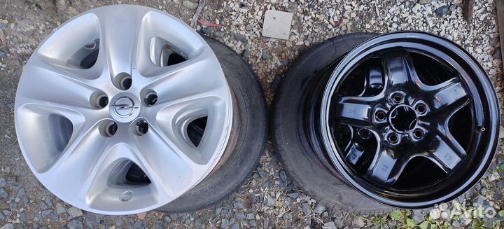 Комплект дисков с колпаками Opel 16