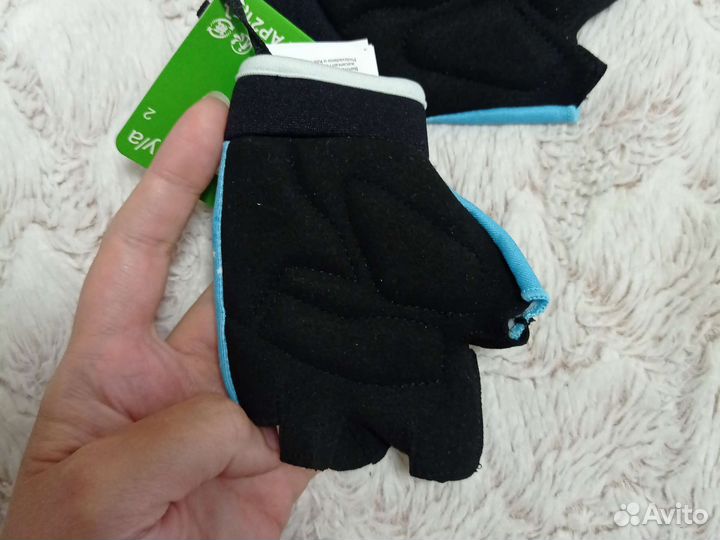 Велосипедные перчатки детские новые