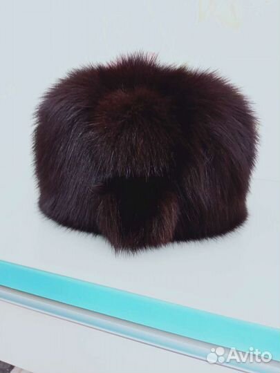 Шапка чернобурка