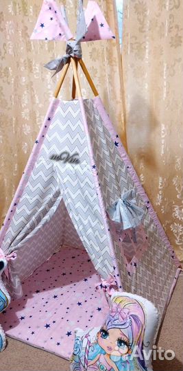 Вигвам детский палатка для детей