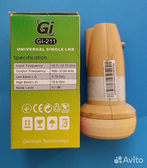Спутниковый конвертер Gi 211