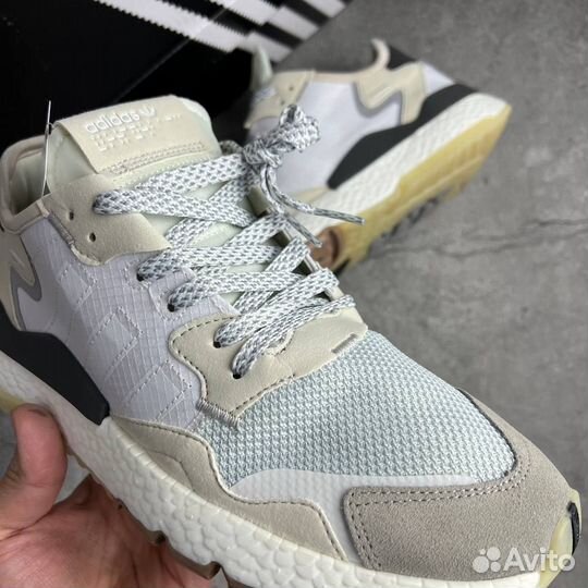 Adidas Nite Jogger White Grey