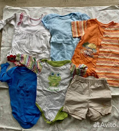 Пакет вещей на девочку 3-6 месяцев