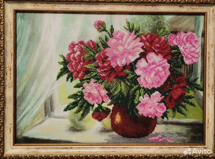 Картины бисером 3шт