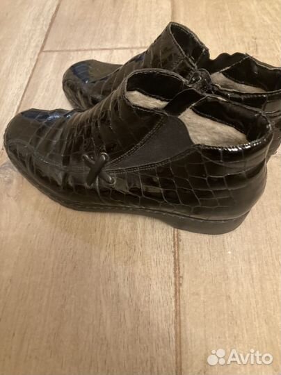 Ботиночки-туфли зимние rieker