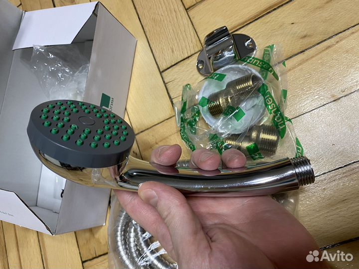 Hansen лейка душевая + шланг 1,5м, новое