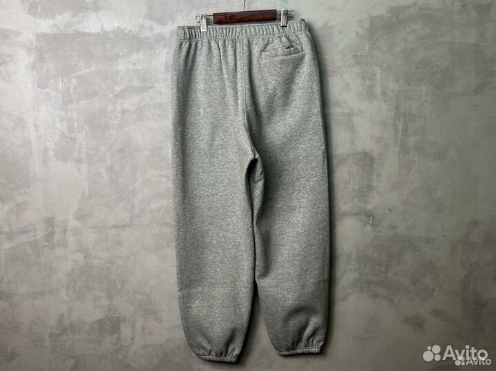 Nike x Stussy Fleece Pants Grey