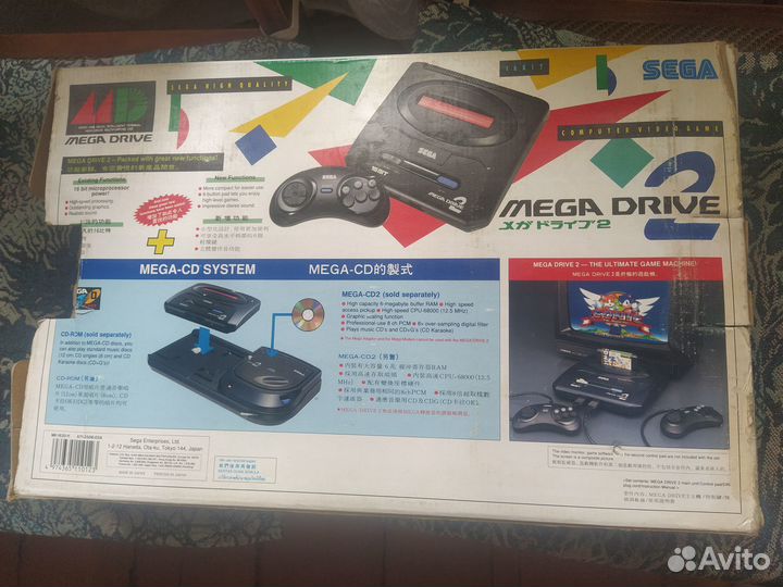 Sega Mega drive 2 оригинал