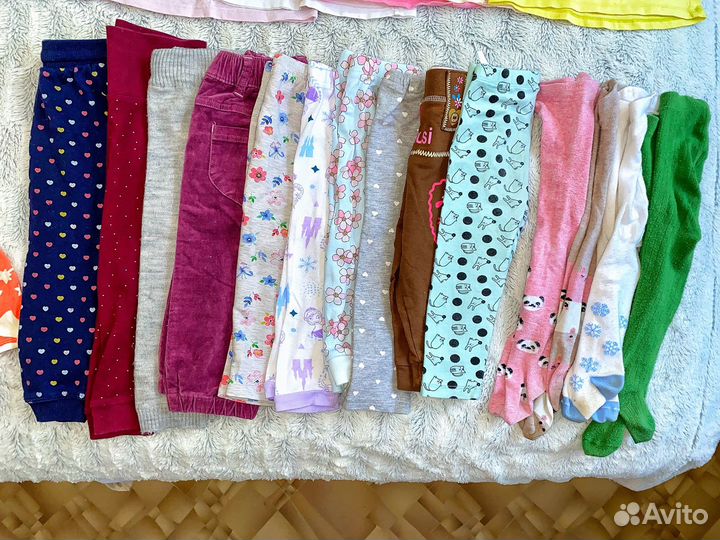 Вещи пакетом для девчоки 80-92
