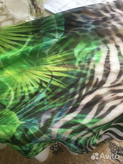 Шарф - палантин женский шёлковый Франция новый