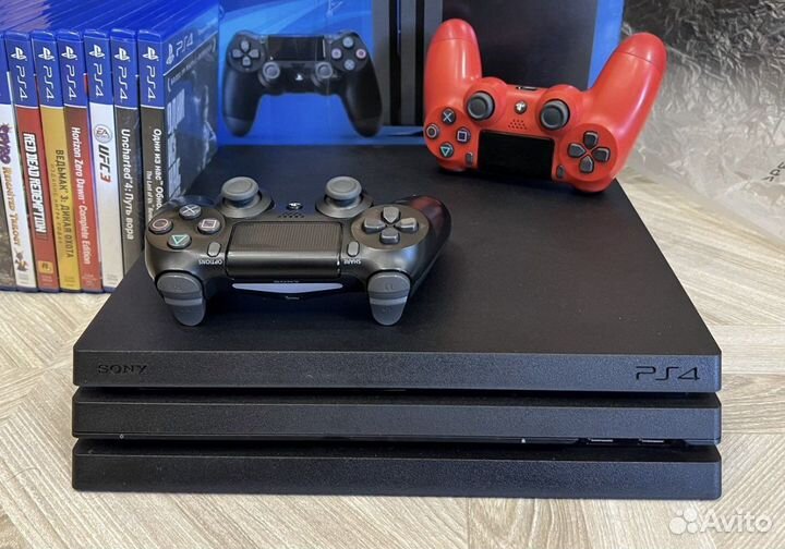 PS4 Playstation 4 sony PS4 PRO + игры fifa22 GTA5