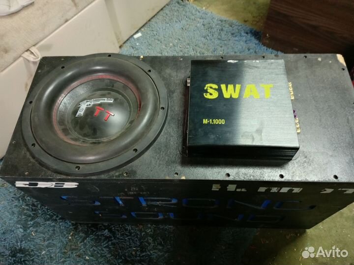 Сабвуфер в студийном коробе