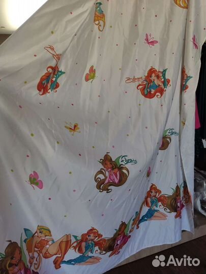 Комплект шторы и тюль