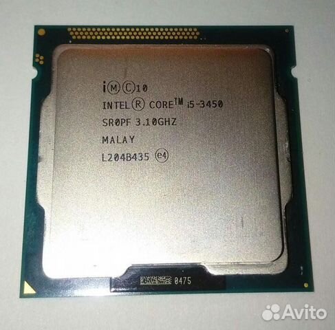 Процессор i5 3450