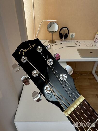 Гитара Fender CD-60S Black